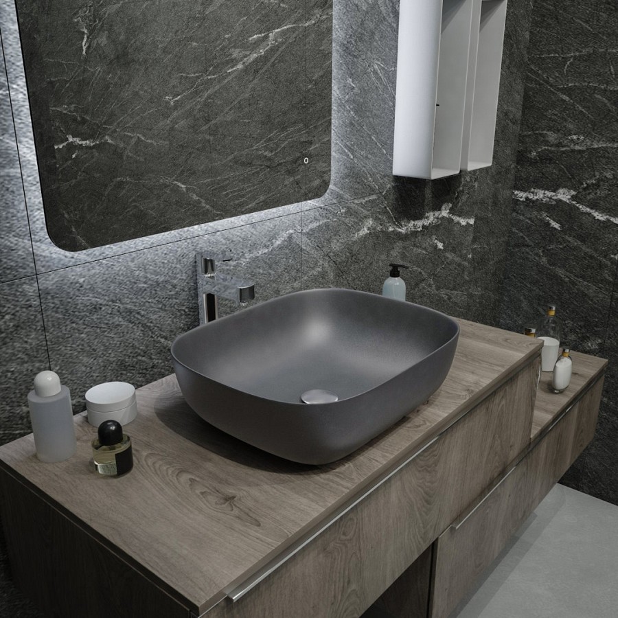 Раковина накладная Alpen Elegant ALP2450391 50 см