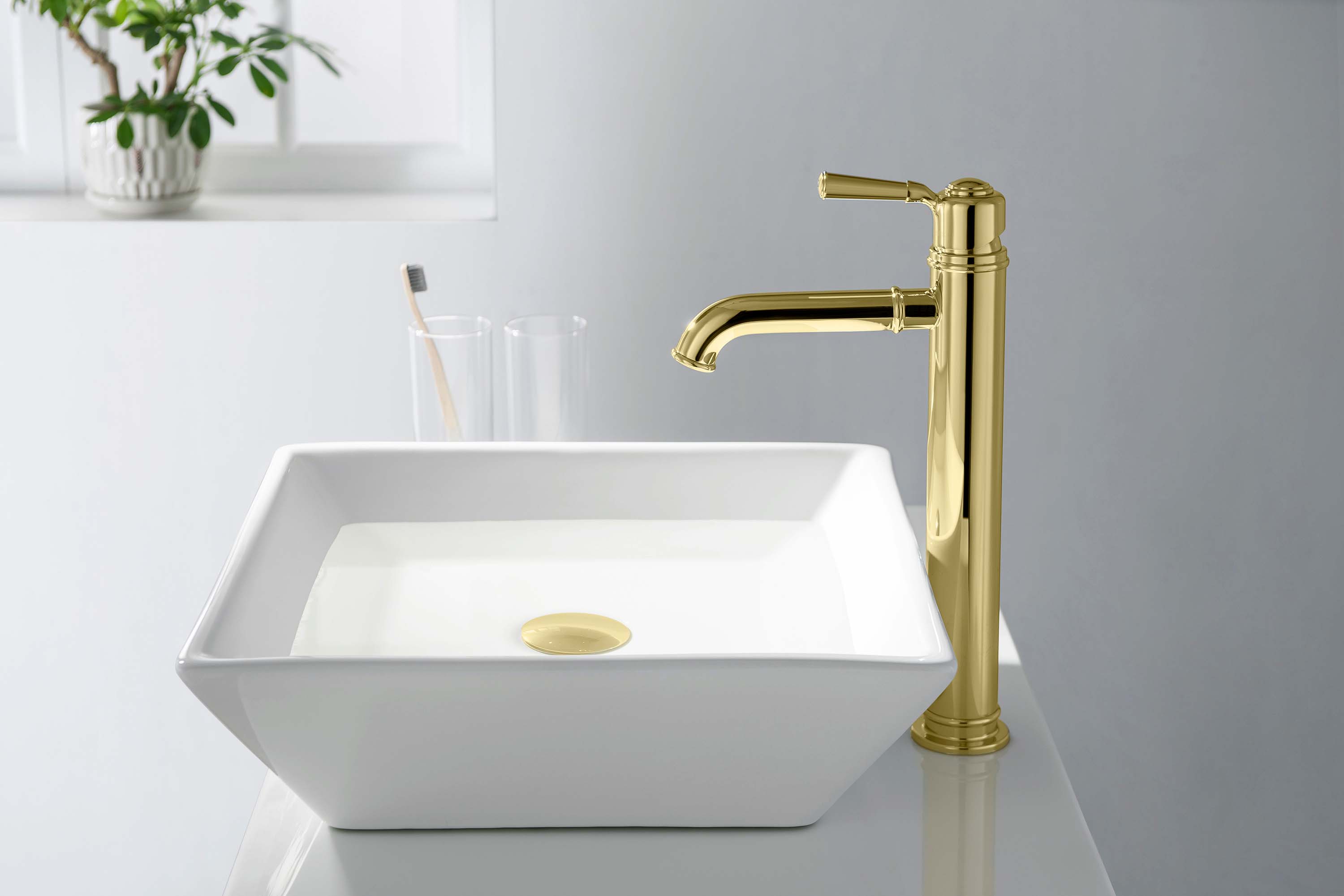 Смеситель Aquatek Классик 235 AQ1504PG для раковины