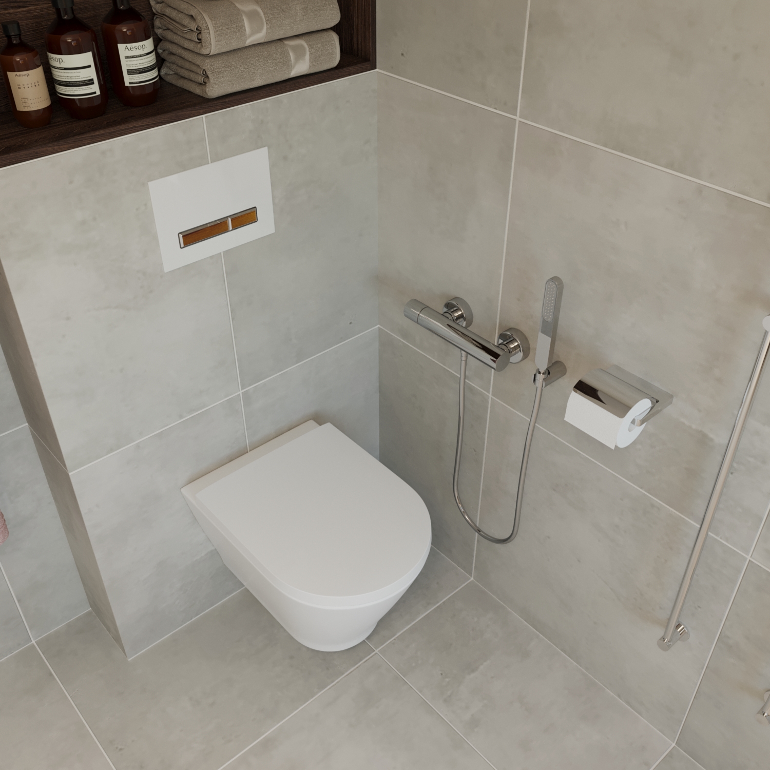 Подвесной унитаз Lavinia Boho Elegant Rimless 3308001R