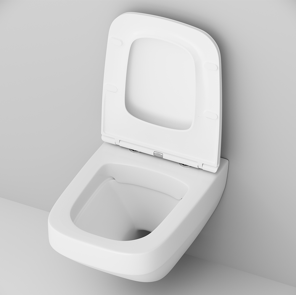 Унитаз подвесной AM.PM Inspire 2.0 безободковый, с сиденьем