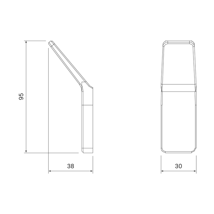 Крючок одинарный IDDIS Slide SLISC10i41