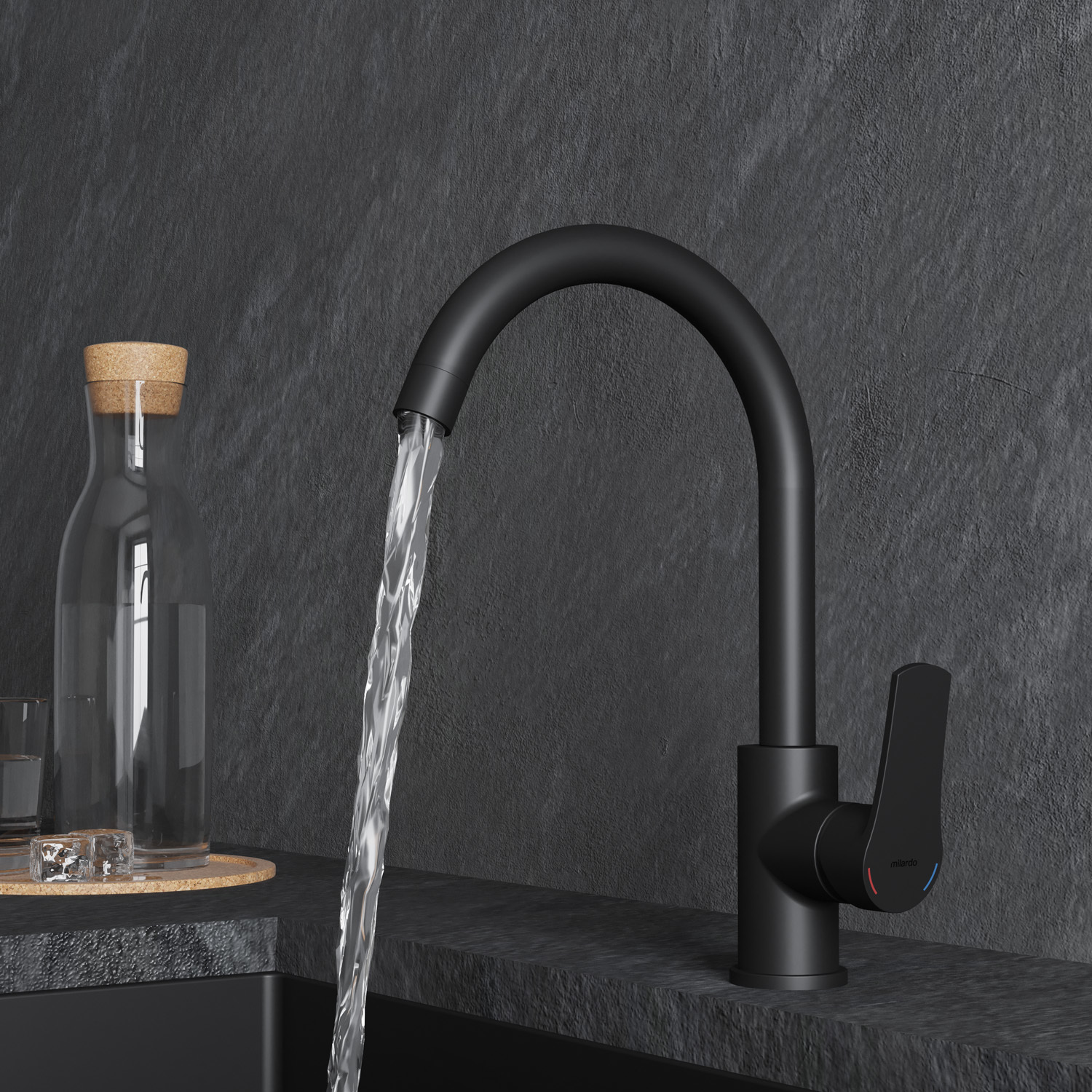 Смеситель для кухни Milardo M01BLJ0M05