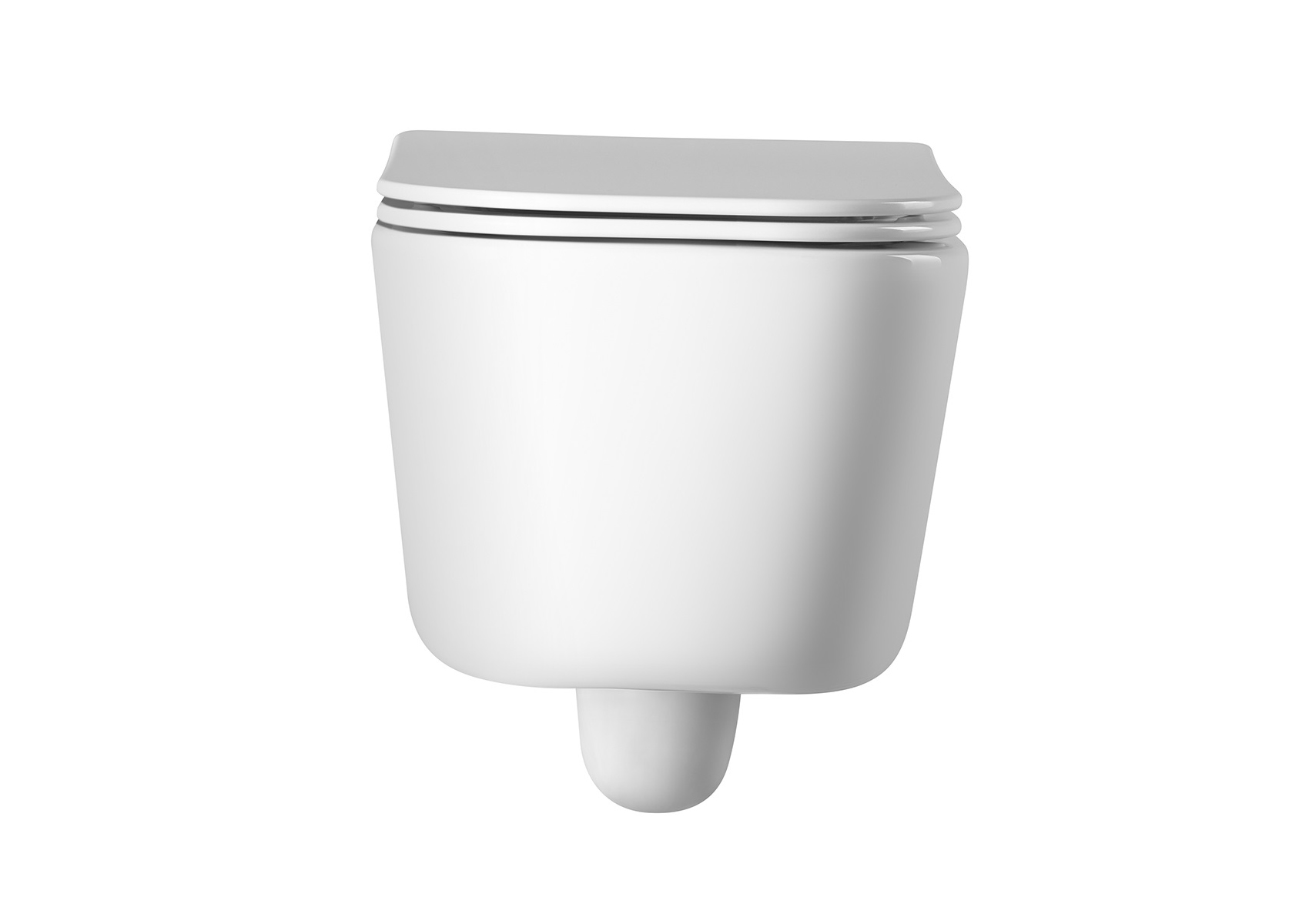 Унитаз подвесной безободковый Aquatek Лугано AQ2002-00 с сиденьем Soft Close