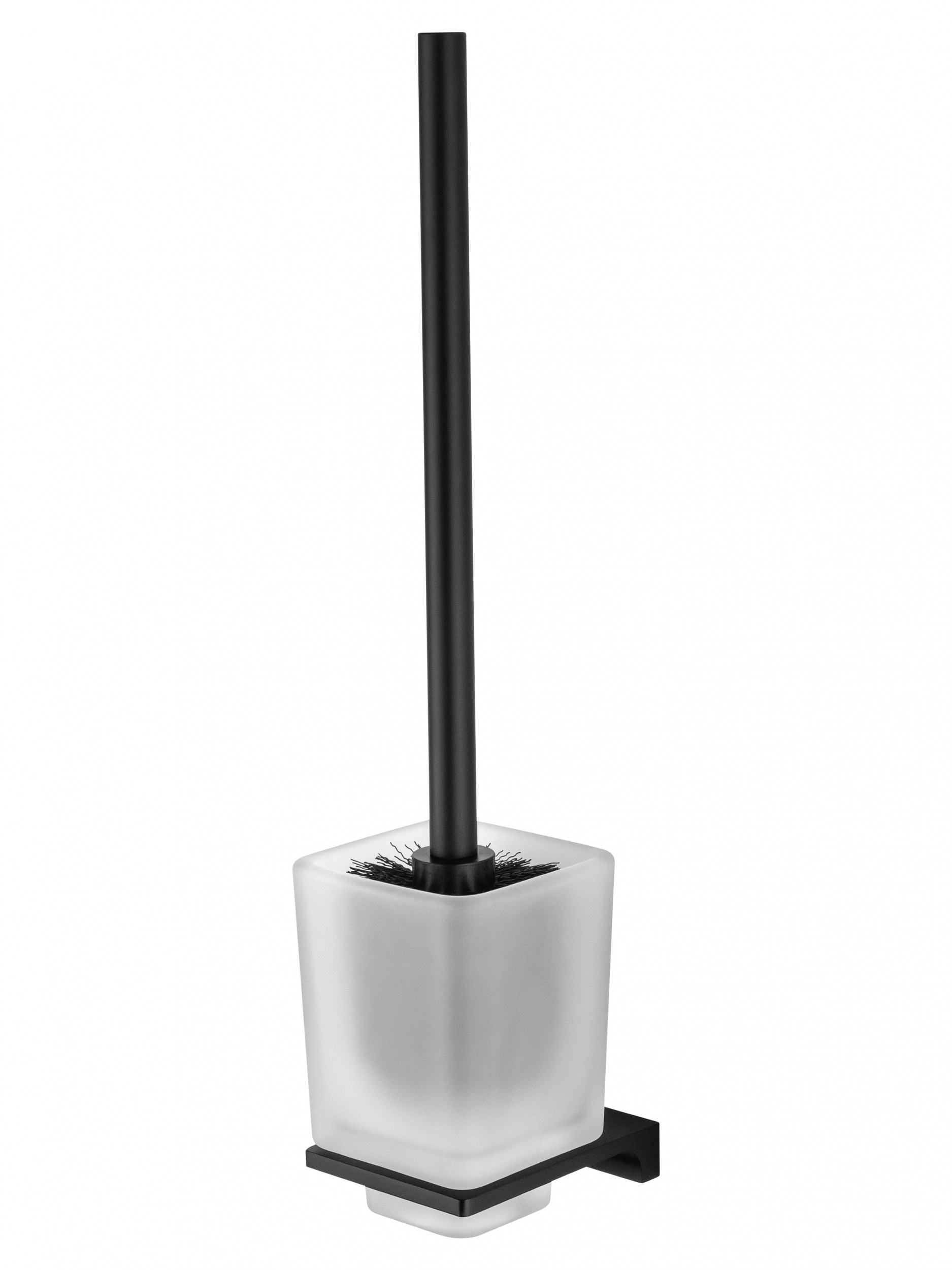 Туалетный ершик в комплекте WONZON & WOGHAND ECLIPSE, Черный WW-9129-BL