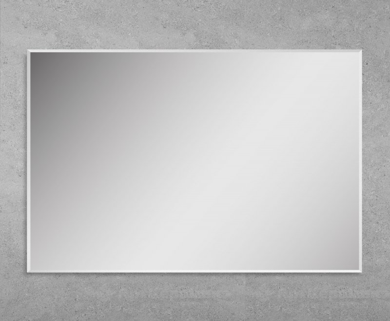 Зеркало в алюминиевой раме BelBagno 80х120
