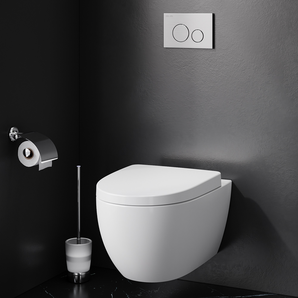 Унитаз подвесной AM.PM Awe с быстросъемным сиденьем микролифт