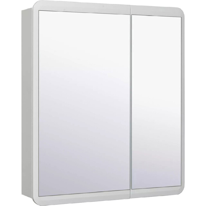 Зеркальный шкаф Runo Эрика 70х81 белый