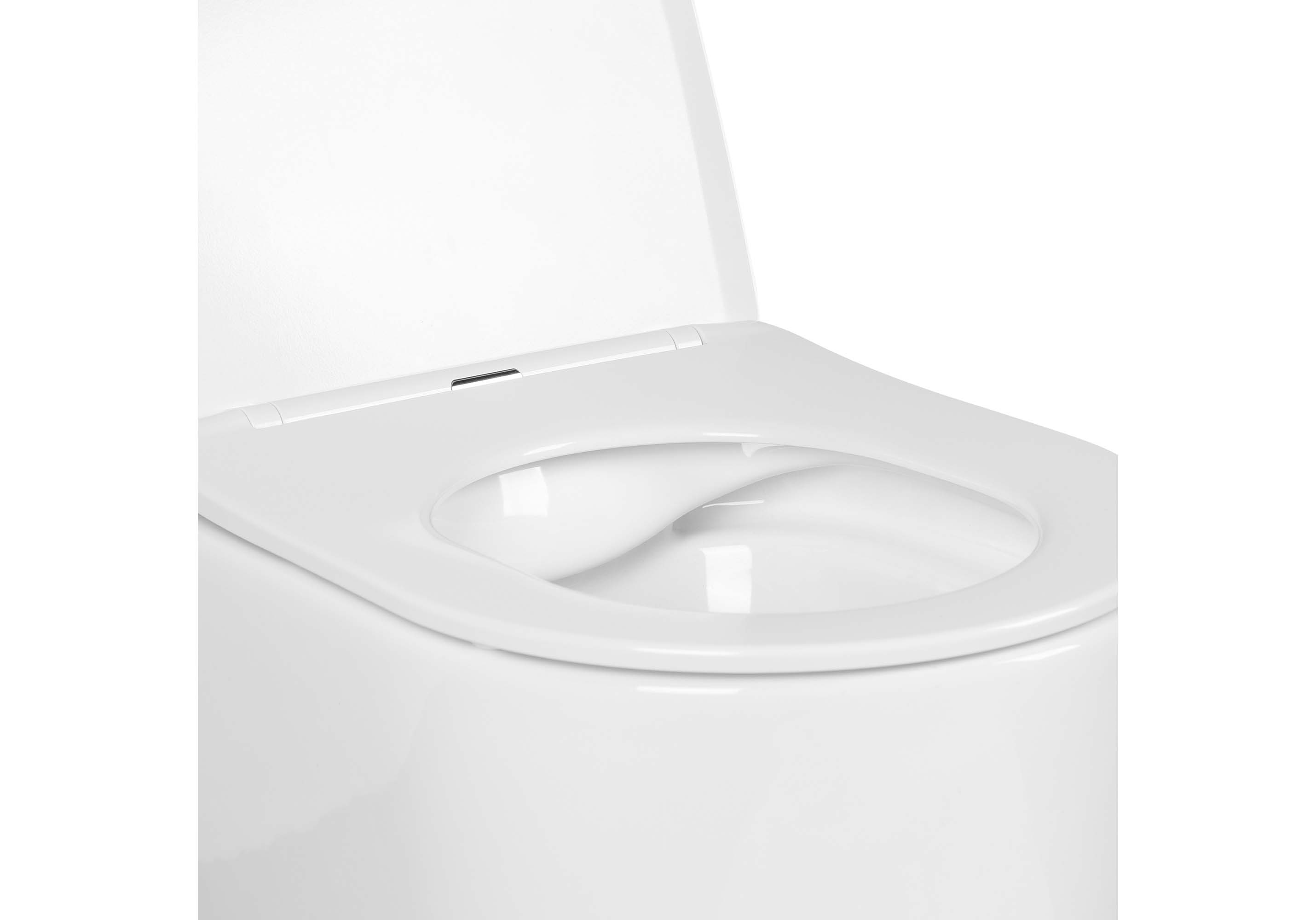 Унитаз подвесной безободковый Aquatek Мия AQ2004-00 с сиденьем Soft Close