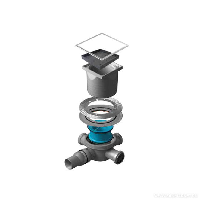 Confluo Standard Ceramic 3 Точечный трап PESTAN