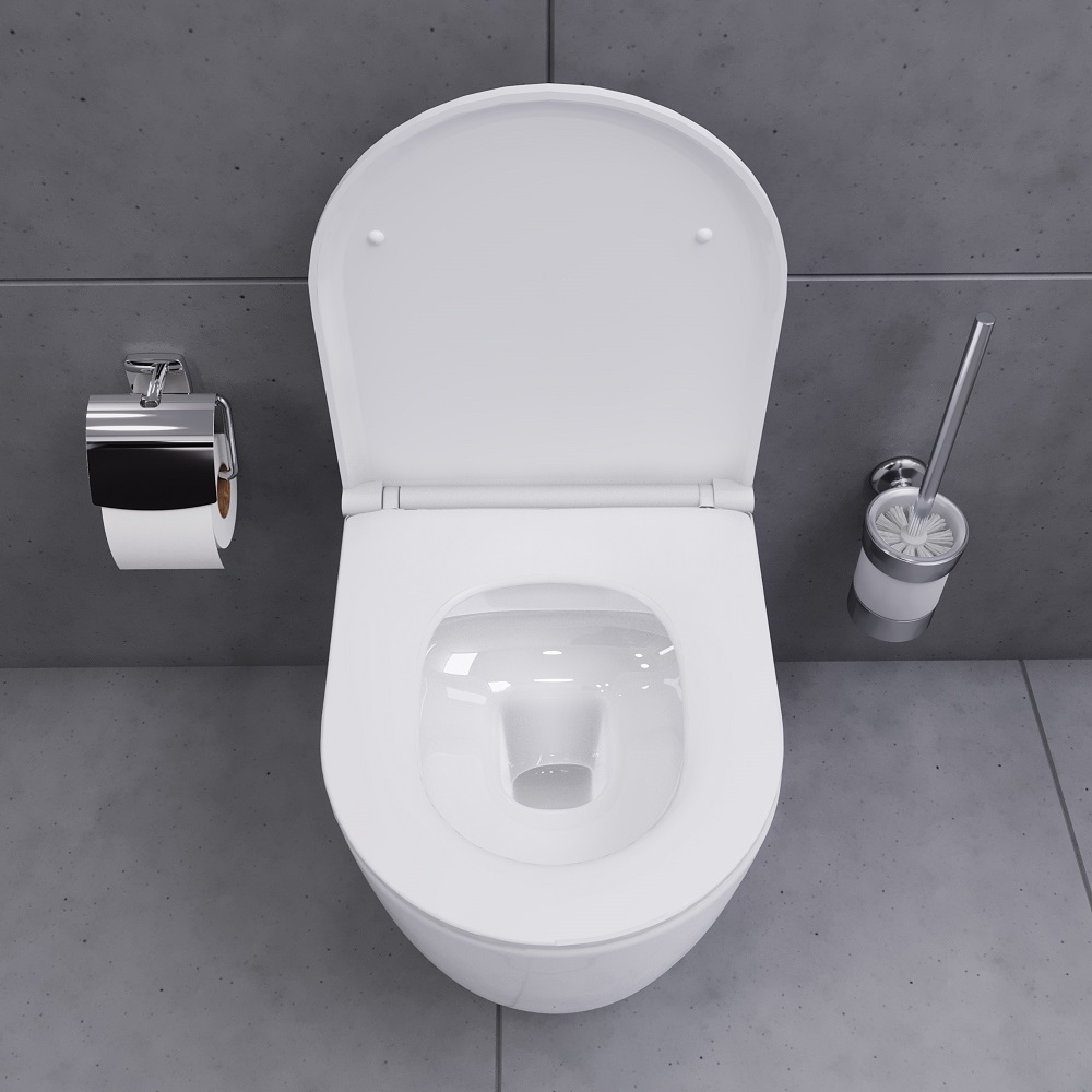 Унитаз подвесной AM.PM Sirius с быстросъемным сиденьем микролифт