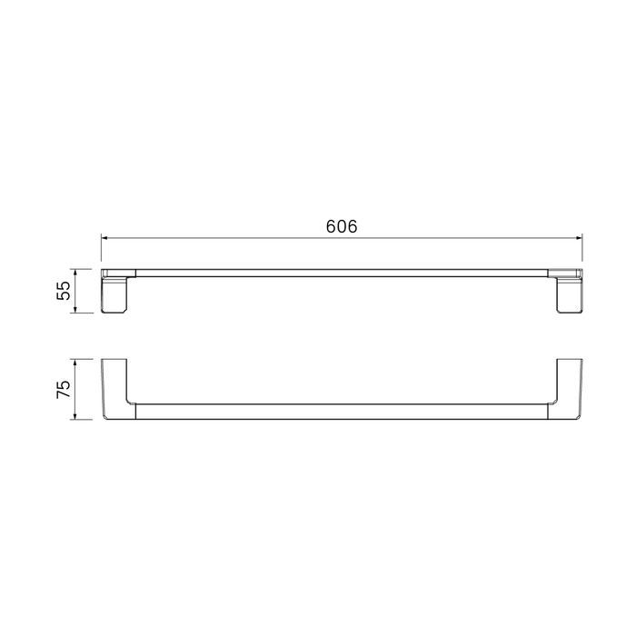 Полотенцедержатель Iddis Slide SLISC10i49