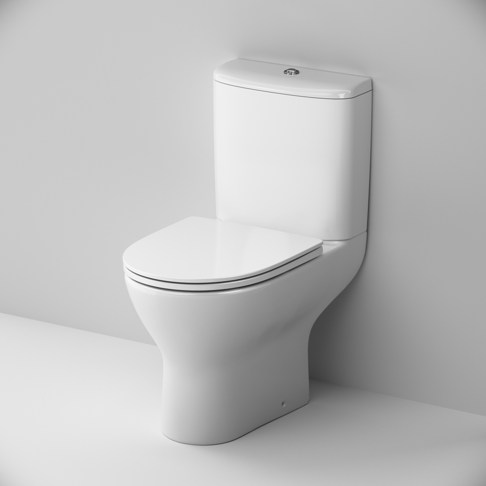 Унитаз-компакт AM.PM Luna безободковый, с сиденьем микролифт