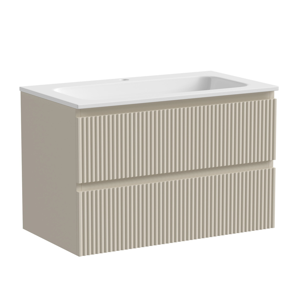 Тумба под раковину Sancos Snob R 80 см, Beige