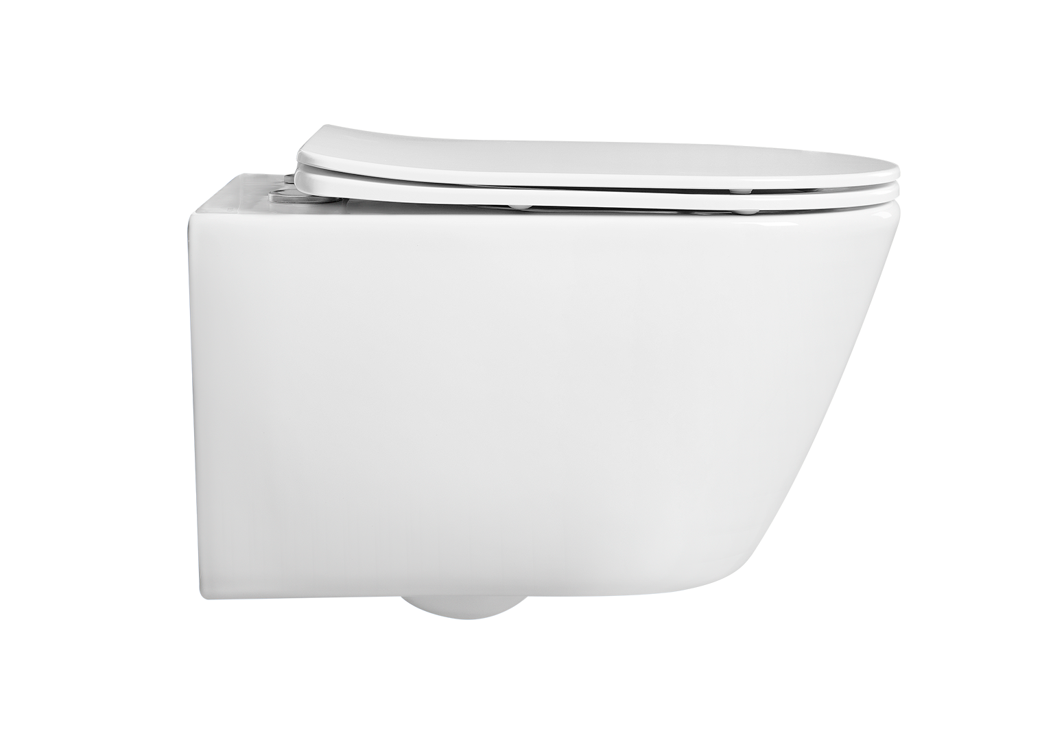 Унитаз подвесной безободковый Aquatek Бетта AQ1253W-00 с сиденьем Soft Close