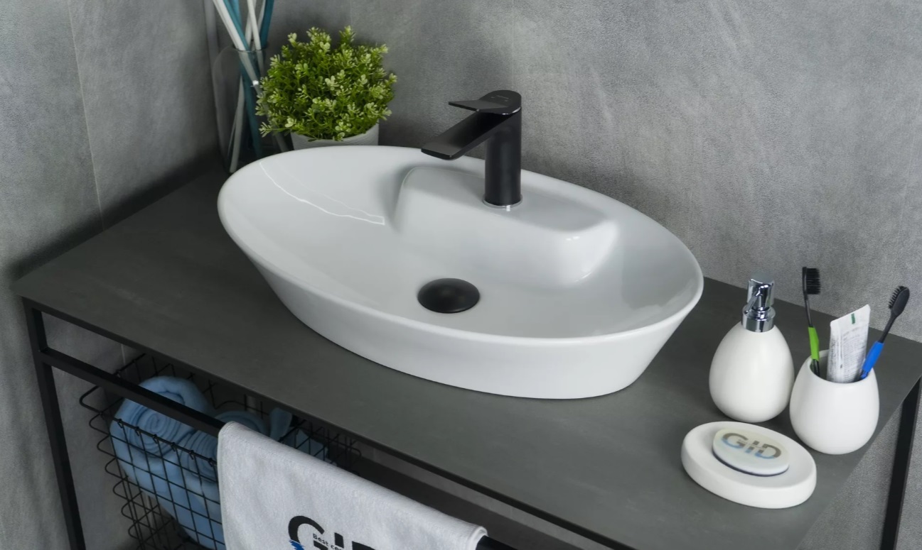 Раковина накладная Gid N9398 61 см