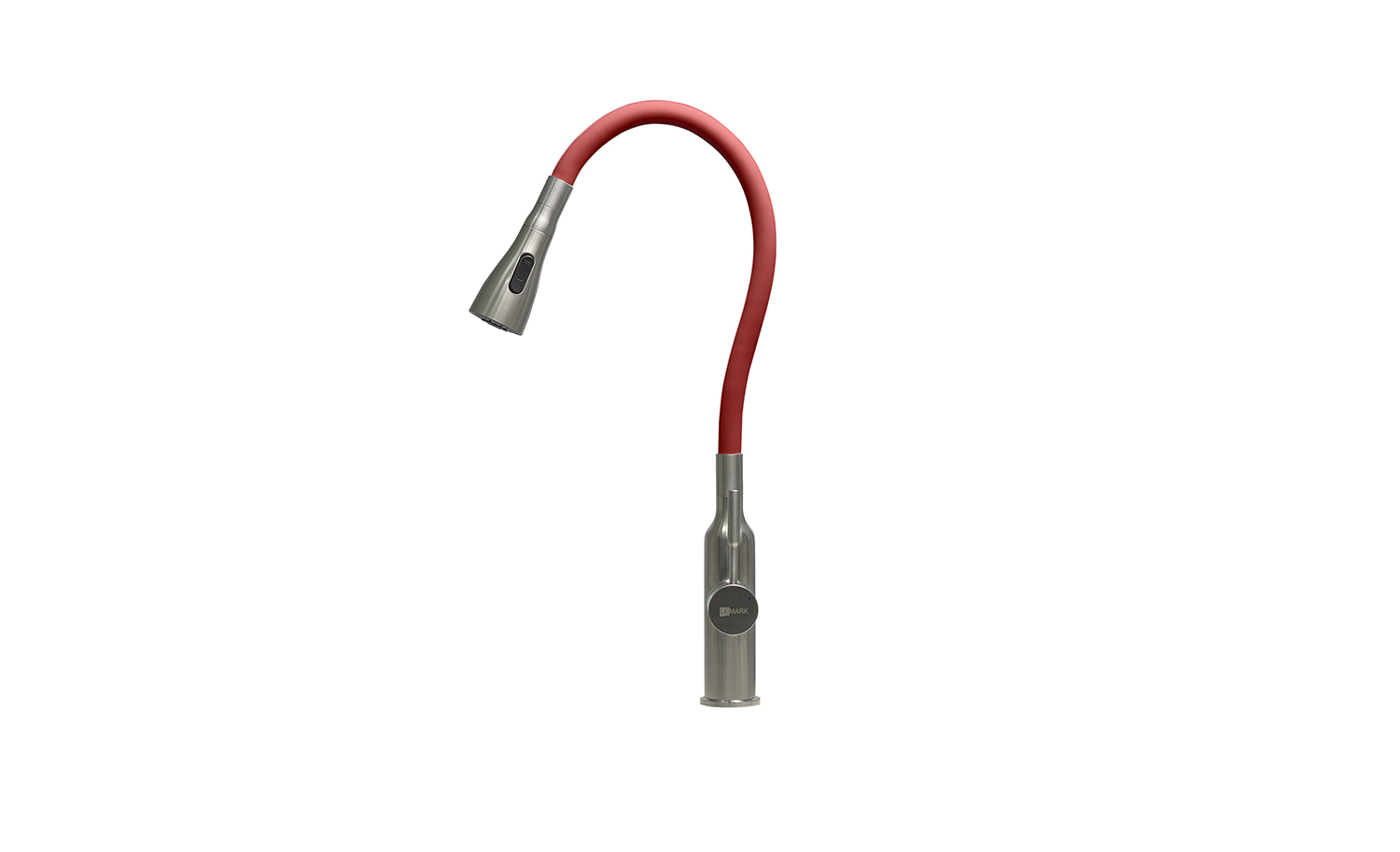 Смеситель Lemark Expert LM5082S-Red для кухни с гибким изливом