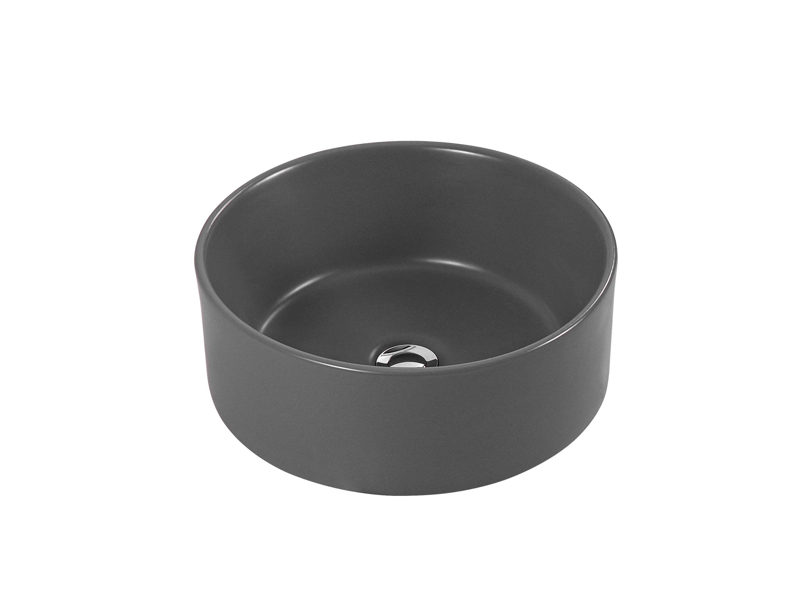 Раковина накладная Aquatek AQ5118-MG серый матовый