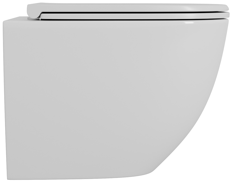 Унитаз подвесной D&K Matrix DT1396016 безободковый, белый