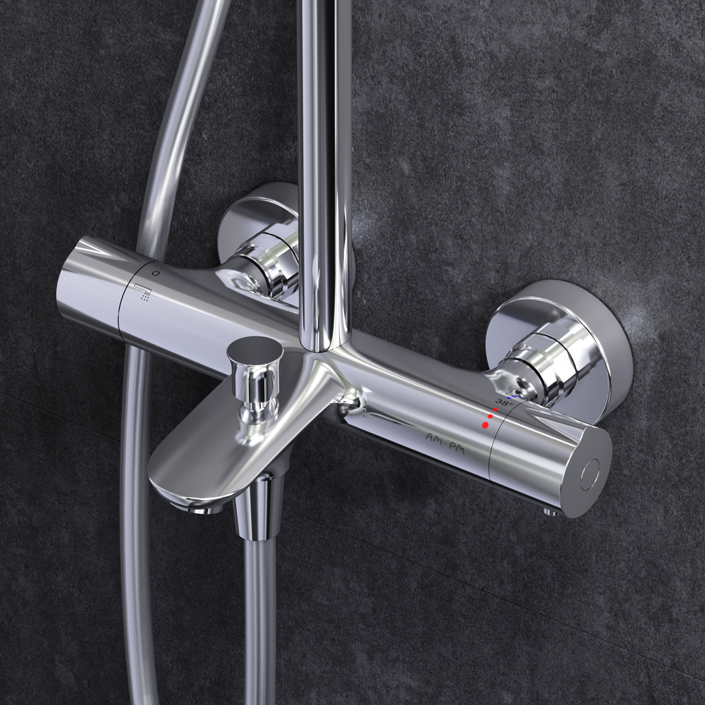 Душевая система AM.PM Gem F0790510 ShowerSpot с термостатом