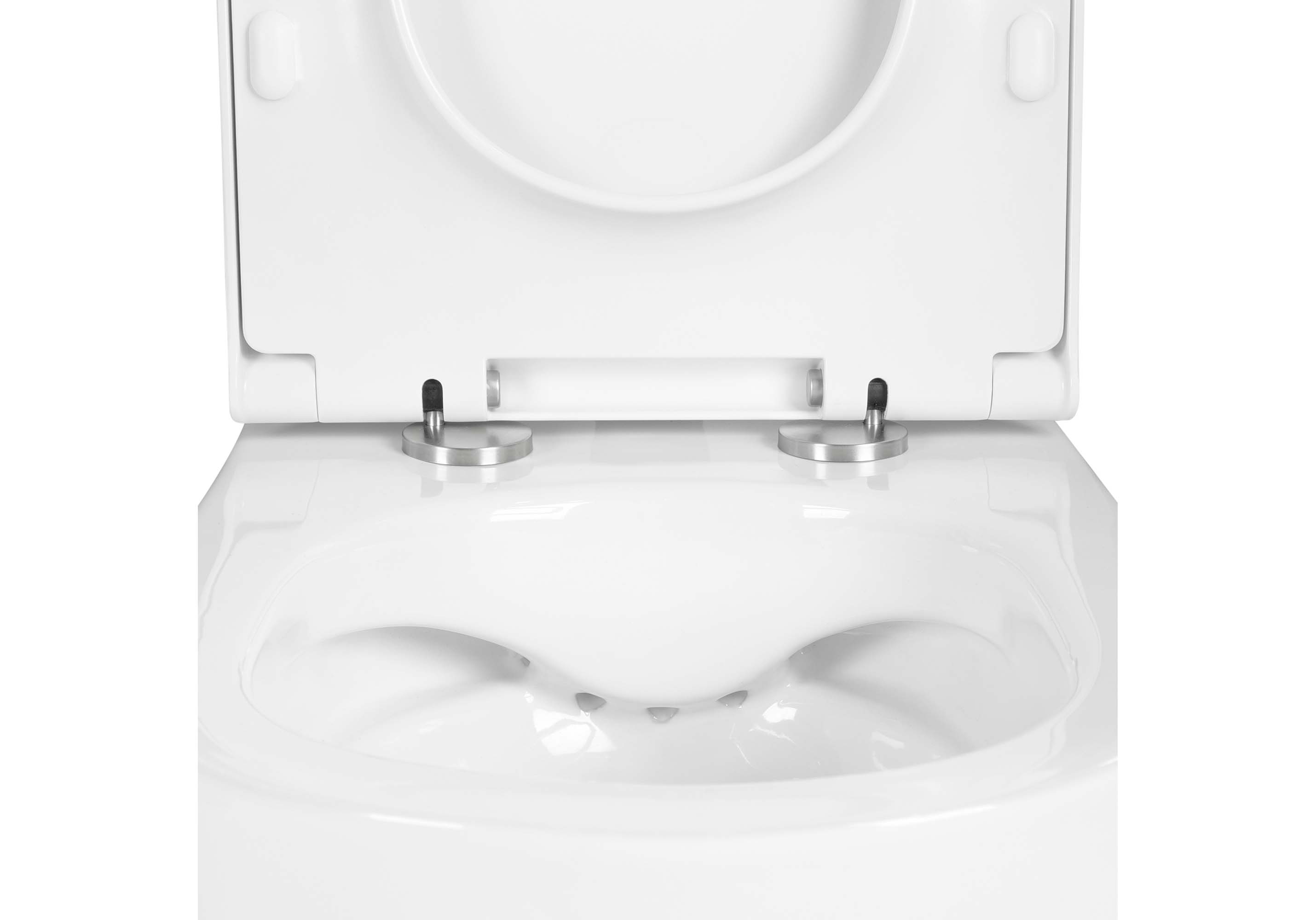 Унитаз подвесной безободковый Aquatek Поларис AQ0700-00 с сиденьем Soft Close