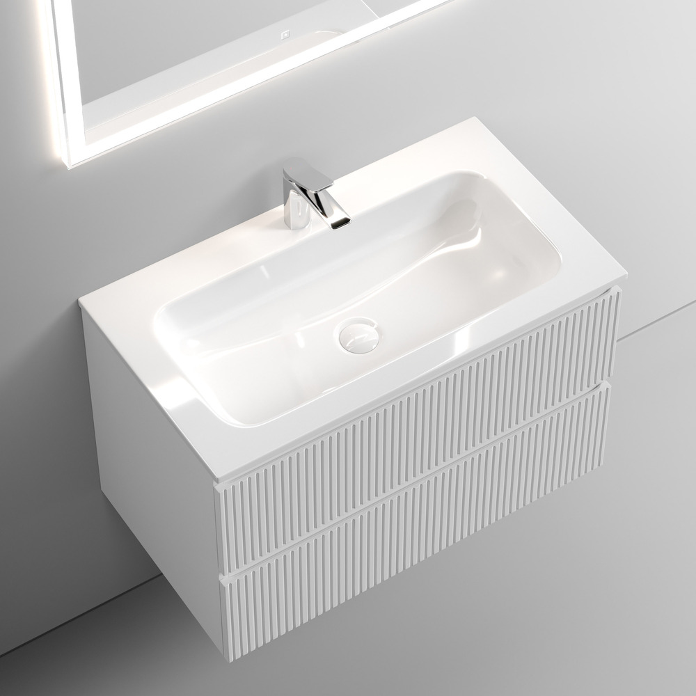 Тумба под раковину Sancos Snob T 80 см, Bianco