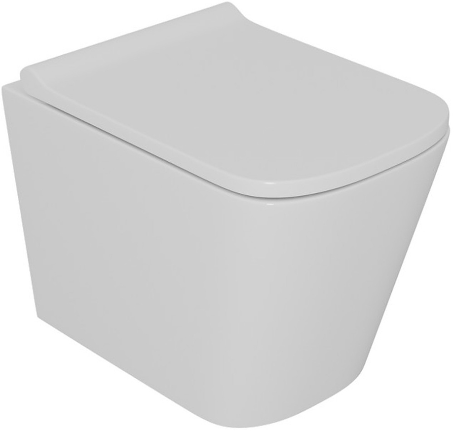 Унитаз подвесной с инсталляцией, сиденьем и клавишей смыва D&K Berlin DS1431606