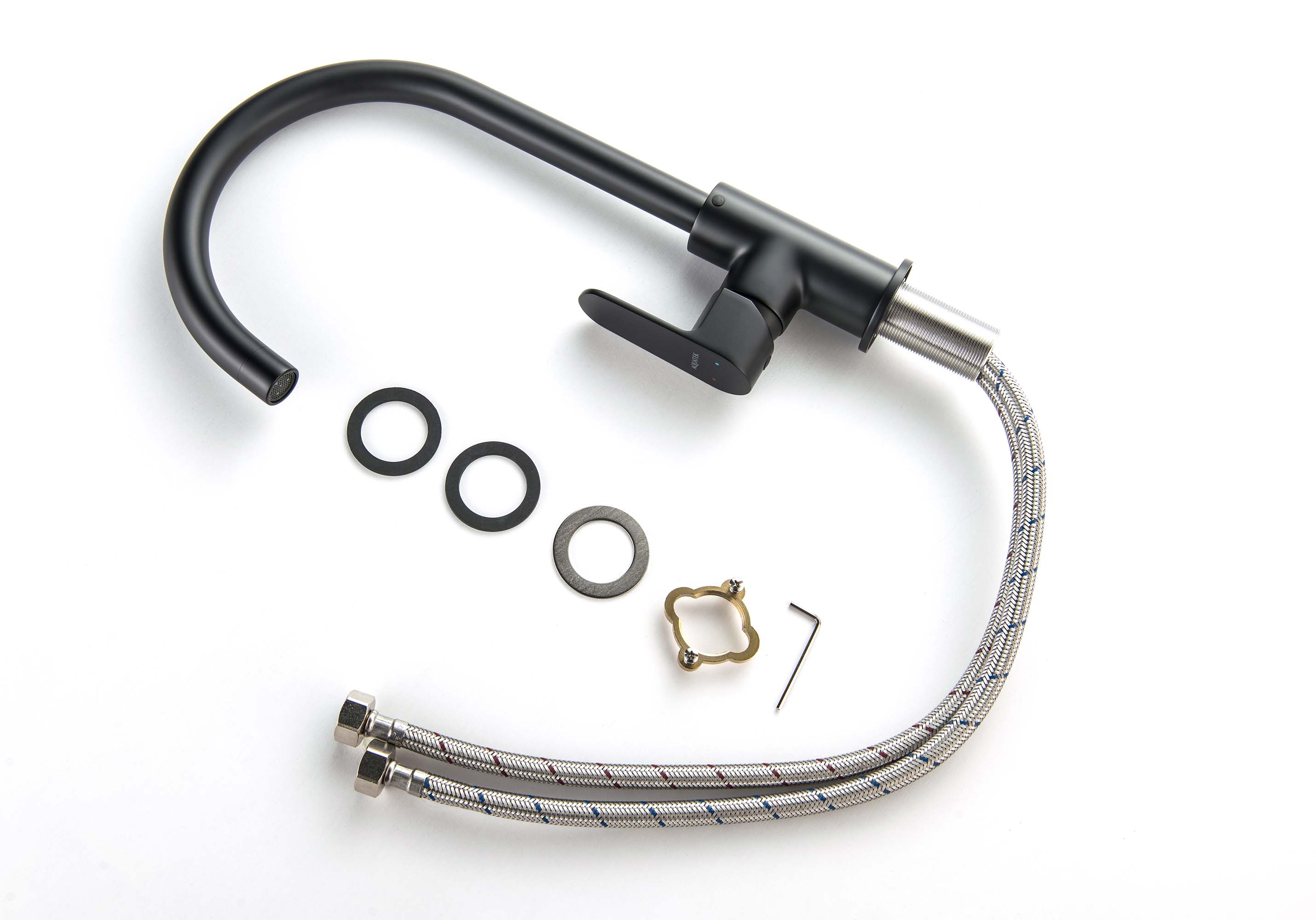 Смеситель Aquatek Оберон AQ1282MB для кухни