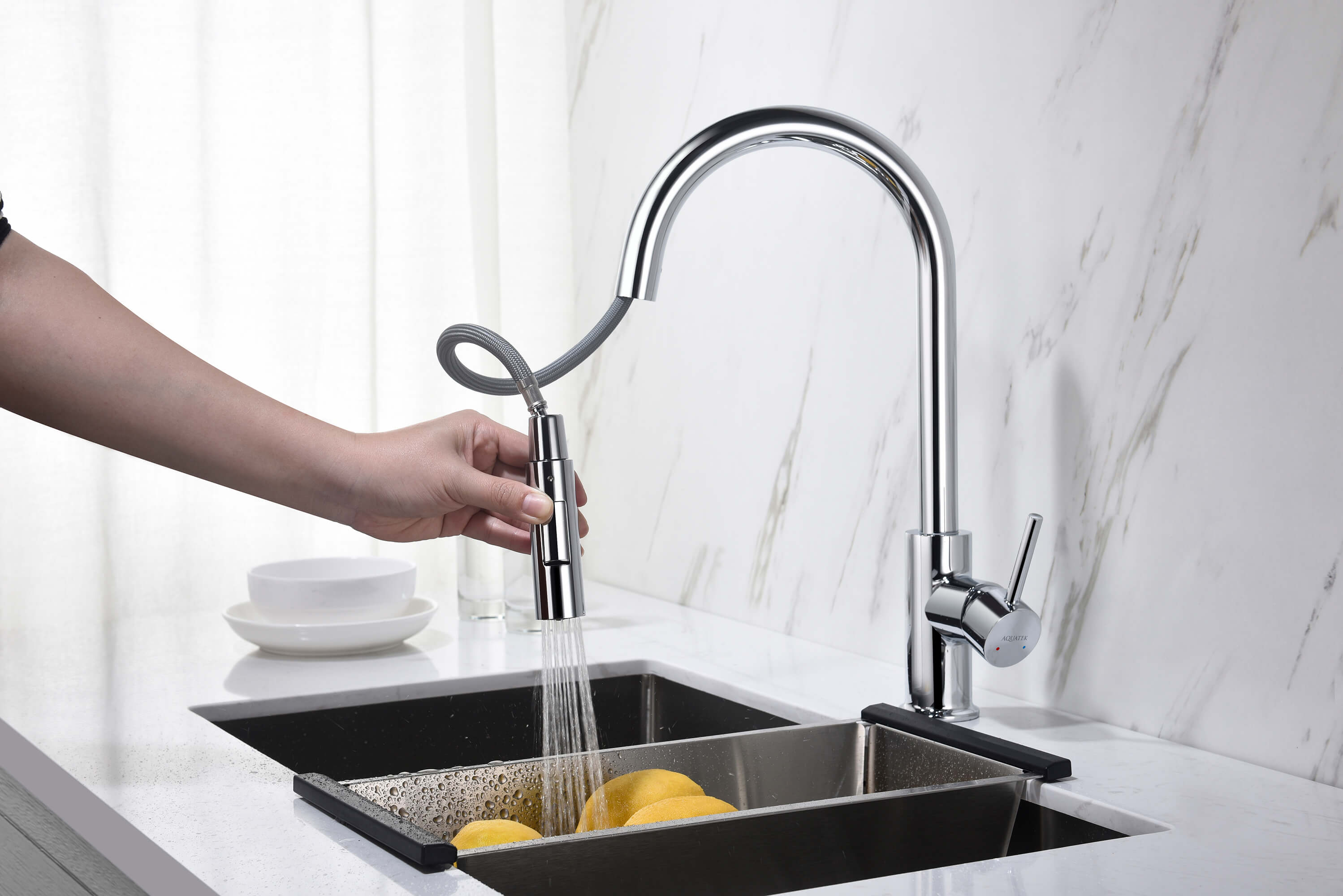 Смеситель Aquatek Европа AQ1384CR для кухни