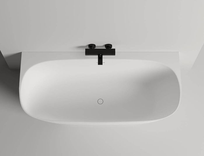 Ванна из искусственного камня Salini Sofia Wall 170х80, глянцевая