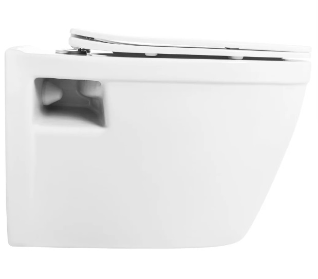 Унитаз подвесной BelBagno Loto BB070CHR/SC безободковый