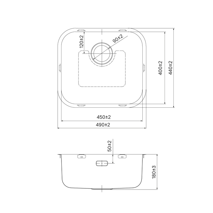 Мойка встраиваемая Iddis Mate MAT49S0i77