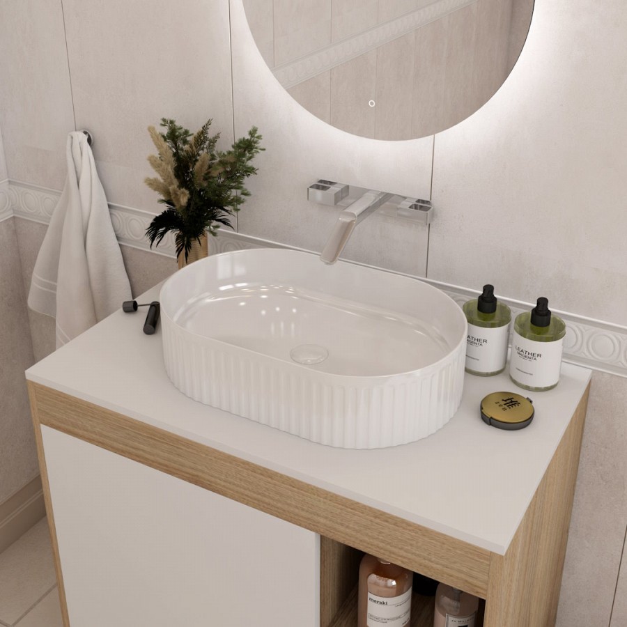 Раковина накладная Alpen Milan ALP2452101 50 см