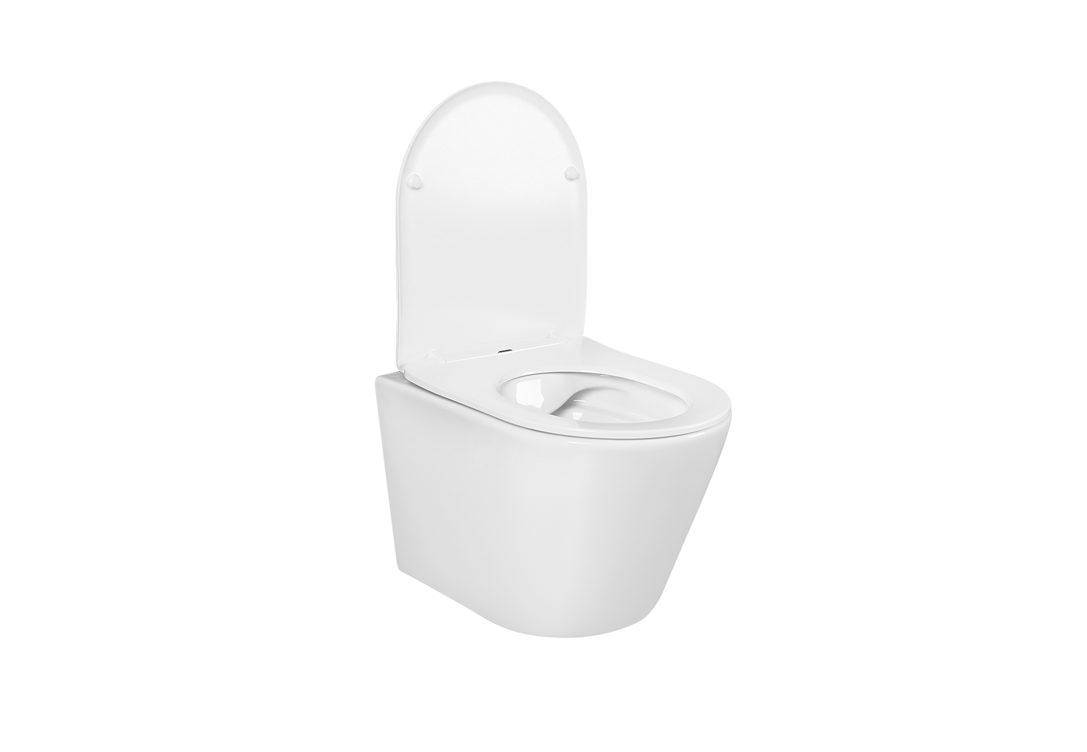 Унитаз подвесной безободковый Aquatek Вега AQ1904-00 с сиденьем Soft Close