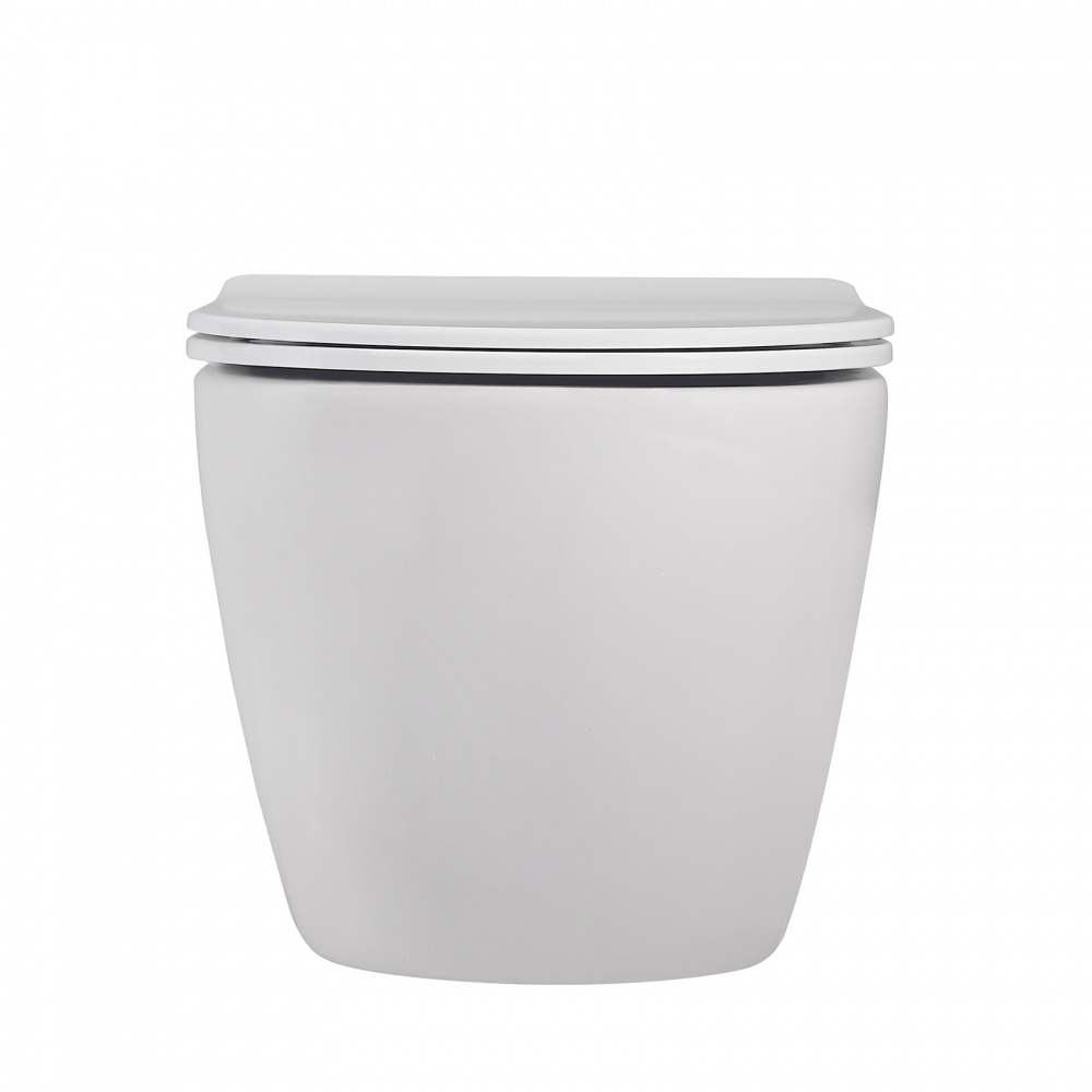 Унитаз Abber Bequem AC1100MW подвесной белый матовый, безободковый