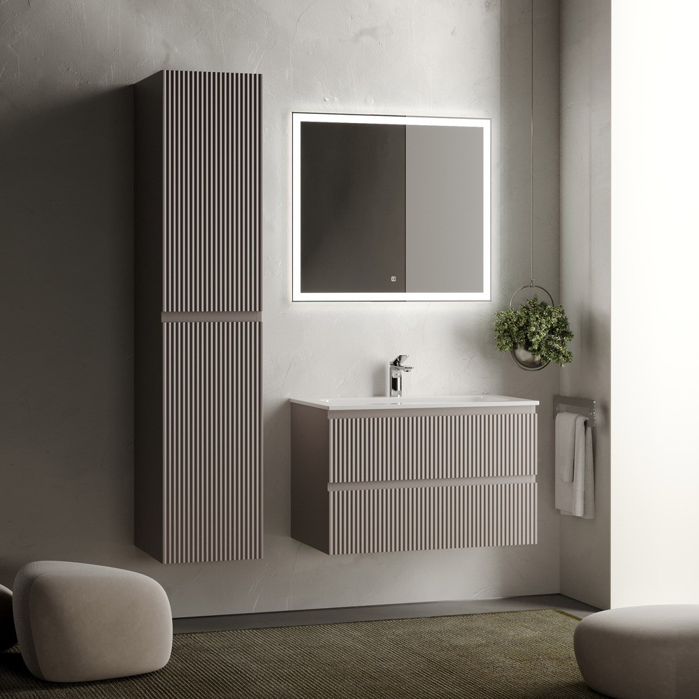 Тумба под раковину Sancos Snob R 80 см, Doha Soft