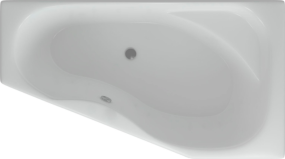 Акриловая ванна Aquatek Медея MED180-0000012 170х95 см, правая