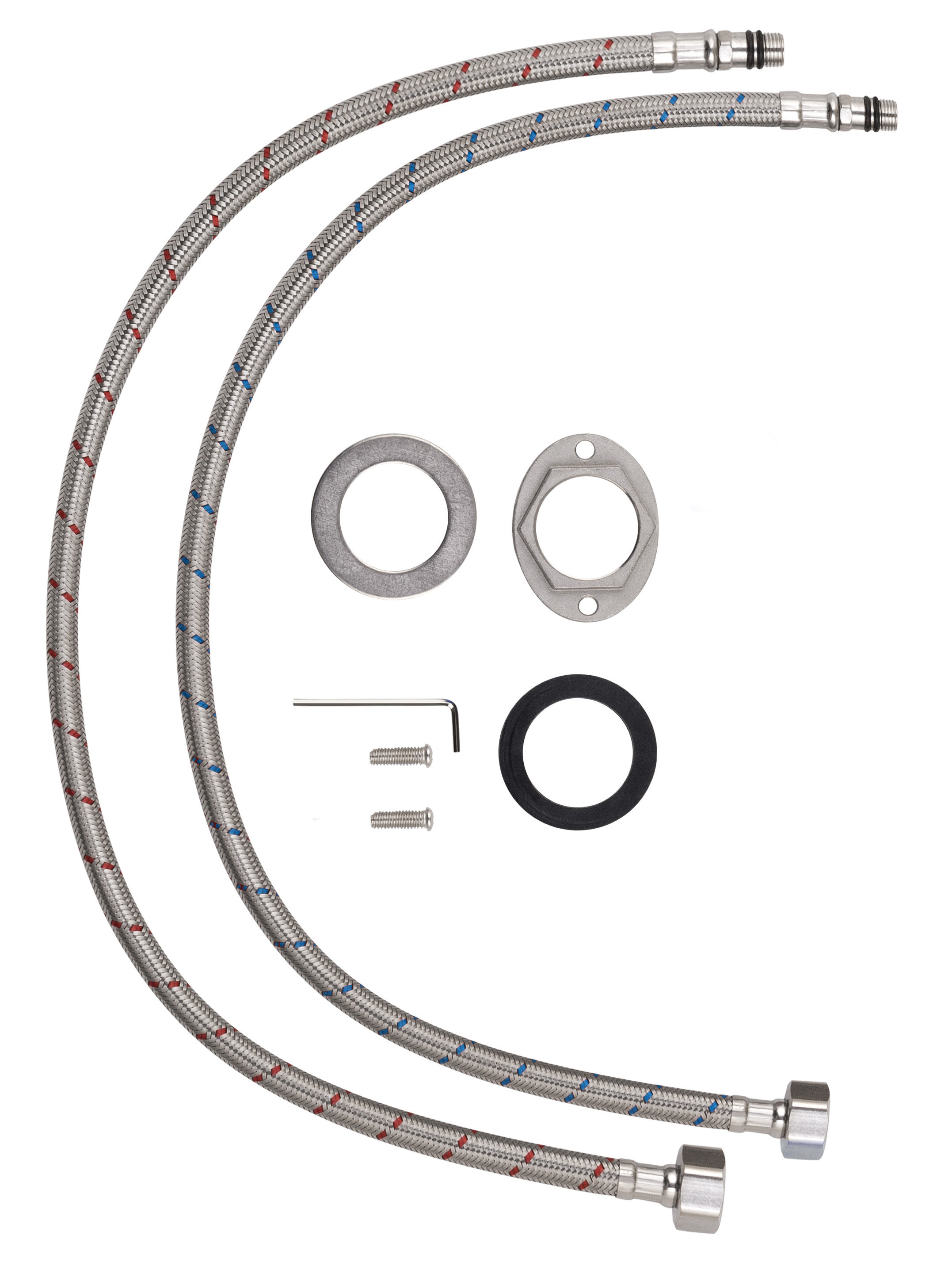 Смеситель для биде WONZON & WOGHAND STICK, Брашированный никель WW-88339017-BN