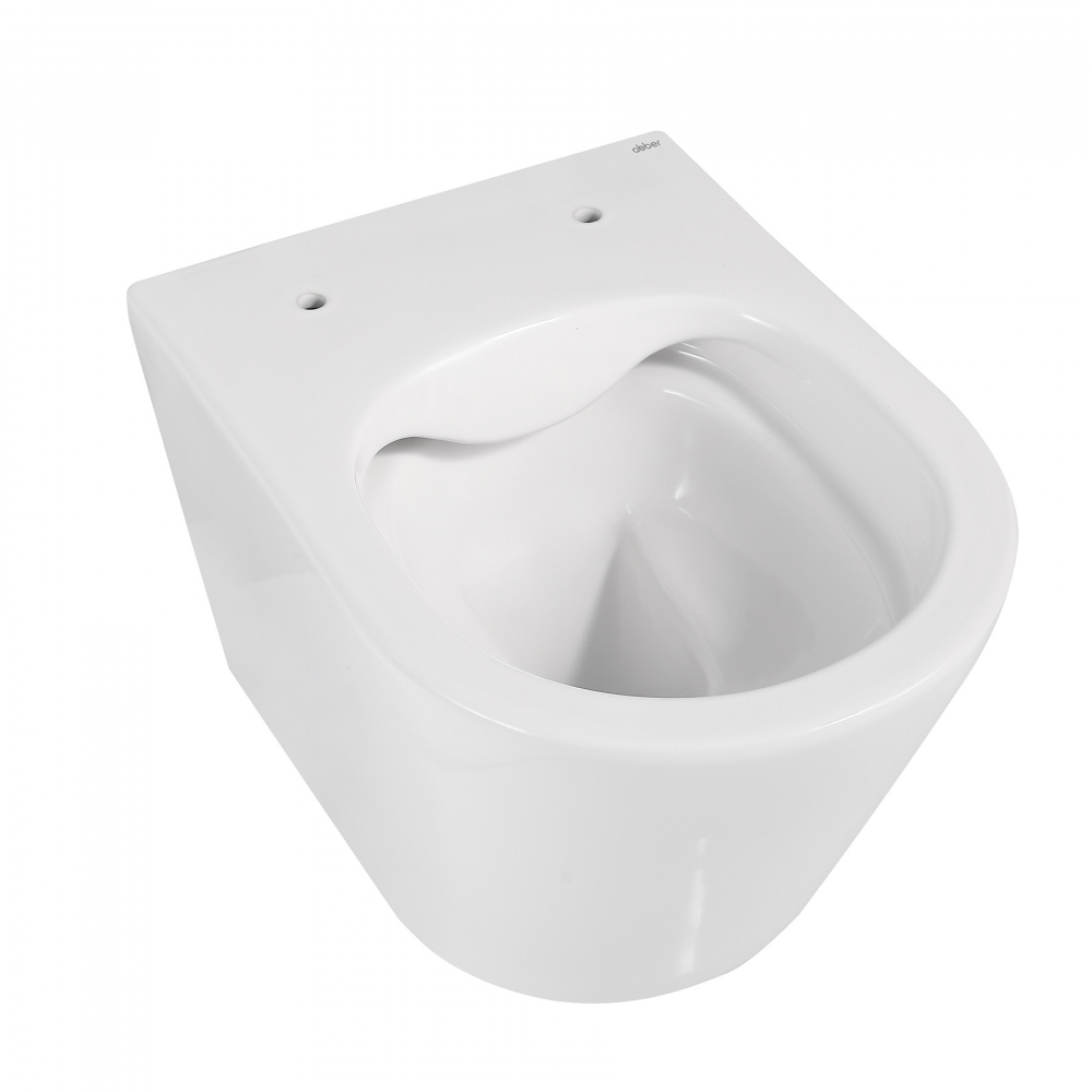 Унитаз Abber Bequem AC1102 подвесной белый, безободковый