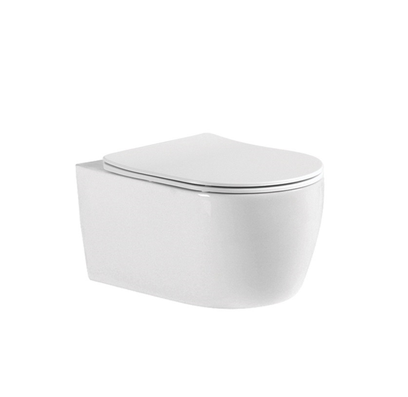 Унитаз подвесной безободковый Aquatek Европа AQ1106-00 с сиденьем Soft Close