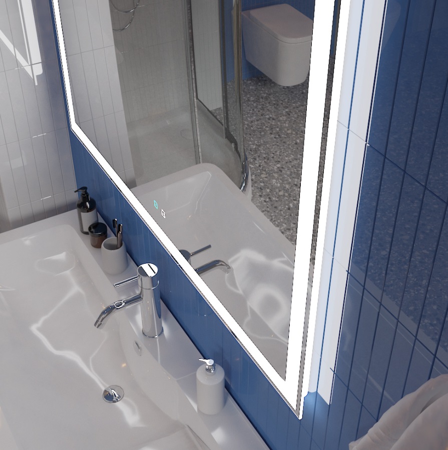 Зеркало BelBagno SPC-GRT 120х80 с голосовым управлением