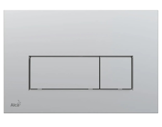 Кнопка смыва AlcaPlast THIN M572 xром матовый