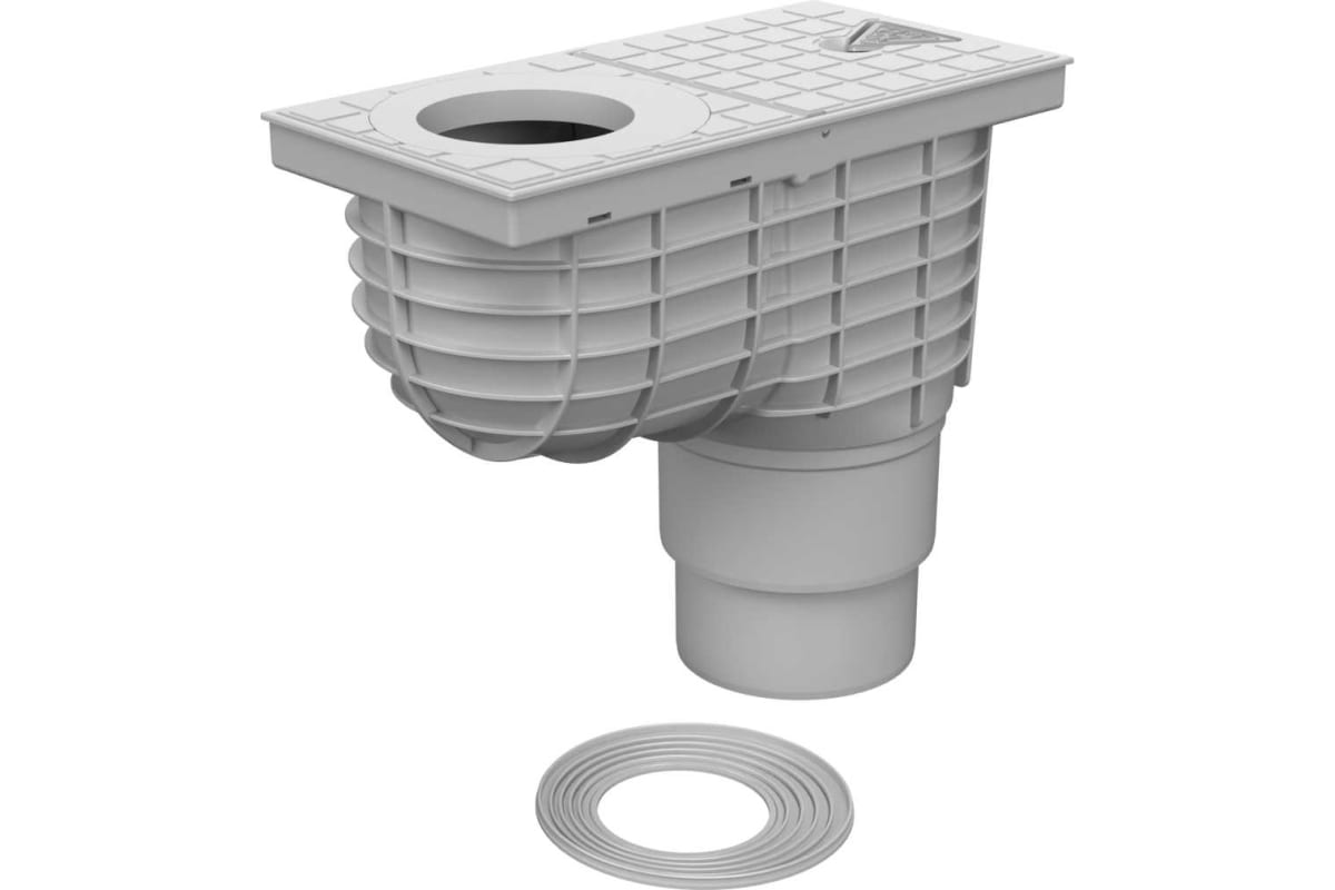 Дождеприёмник-трап ALPEN-MCH 325 Ss под водосточную трубу