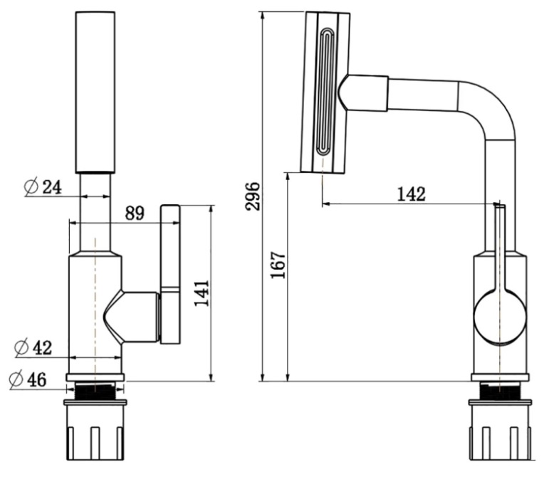Смеситель для кухни RUSH Tinos TI3732-17 хром