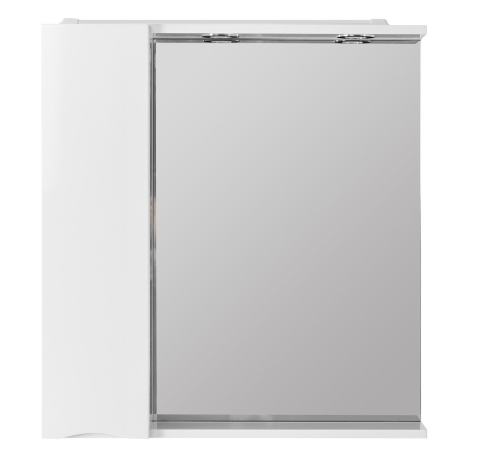 Зеркальный шкаф BelBagno Marino 90 см L, Bianco Lucido