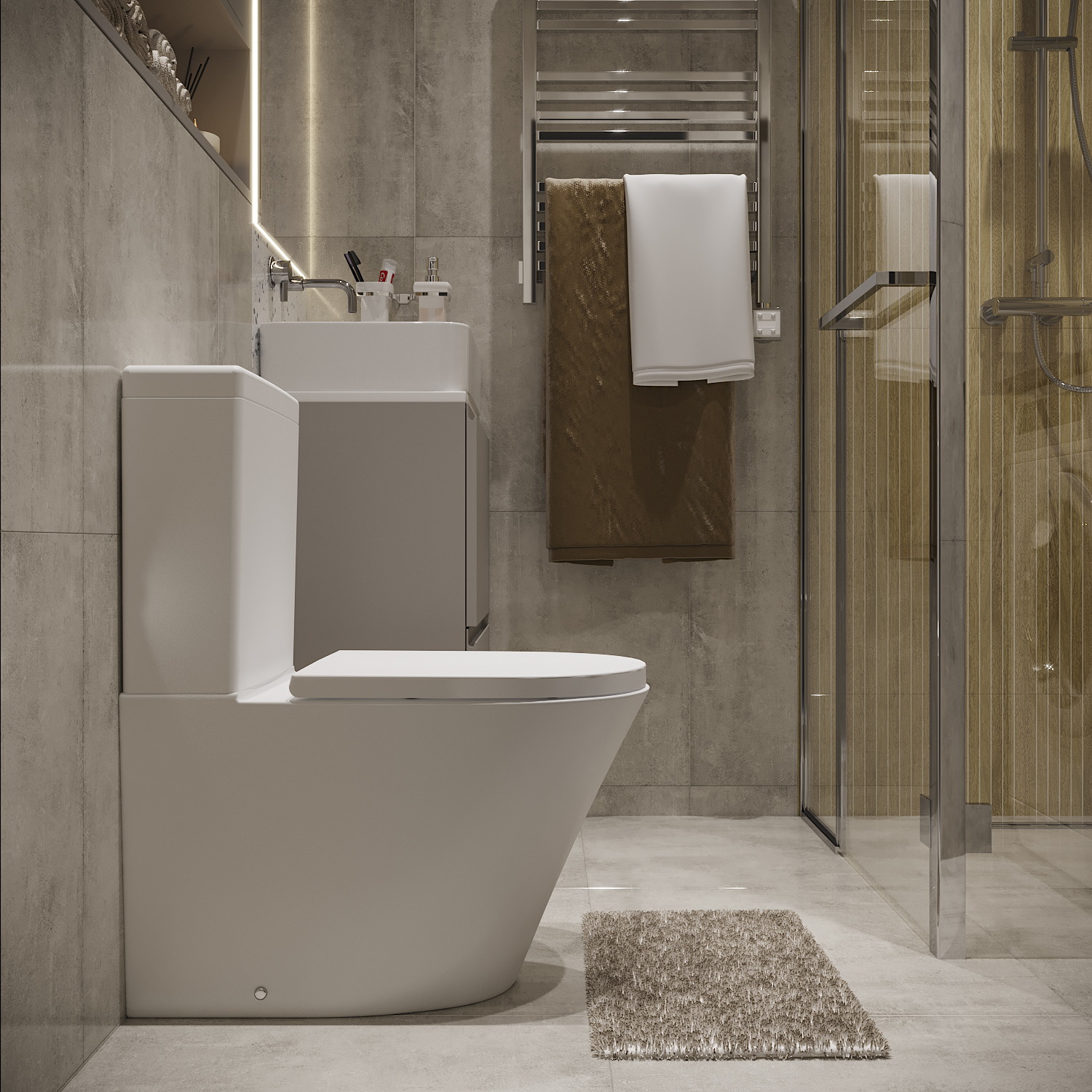 Напольный унитаз Lavinia Boho Biore Rimless 3304001R