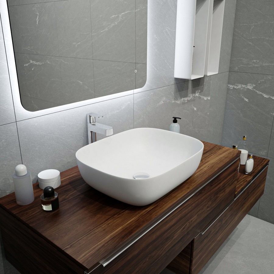 Раковина накладная Alpen Elegant ALP2450390 50 см