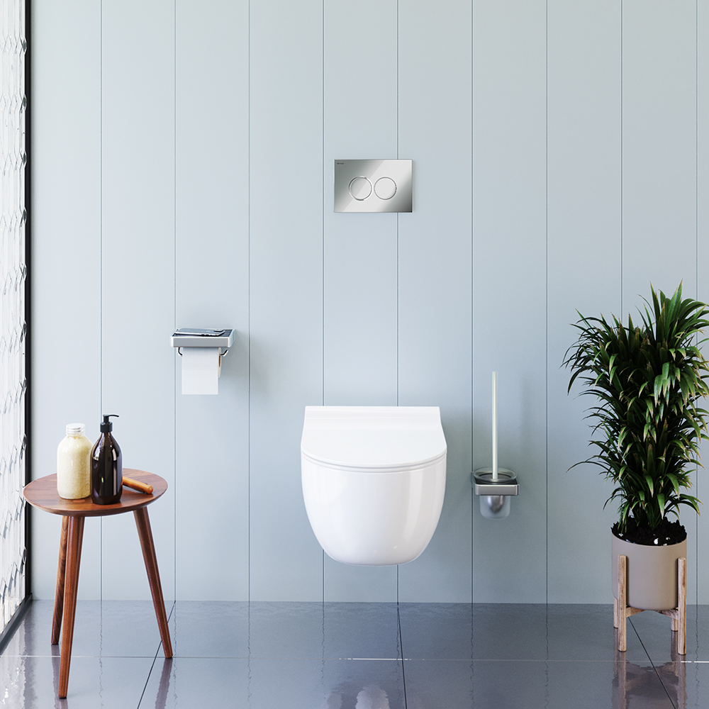 Унитаз подвесной AM.PM Scandinavian Pure сиденьем микролифт