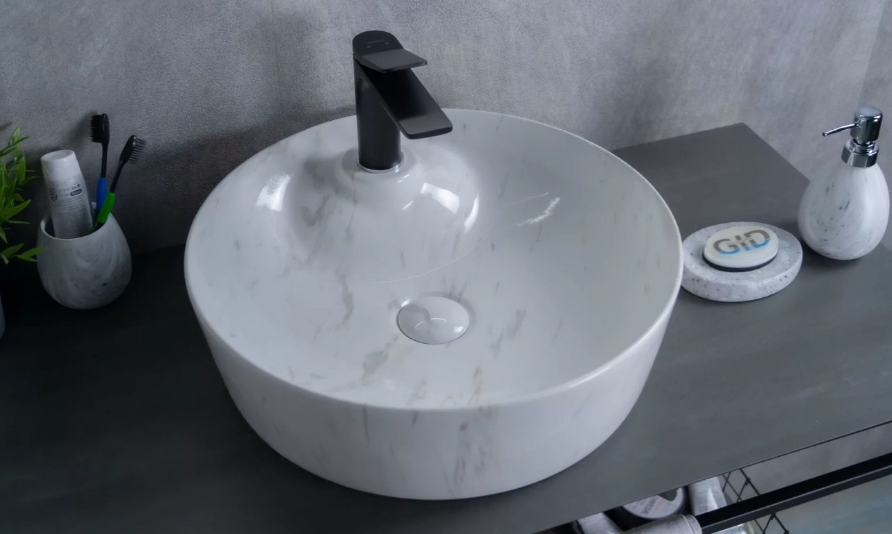 Раковина накладная Gid D1306h012 44 см