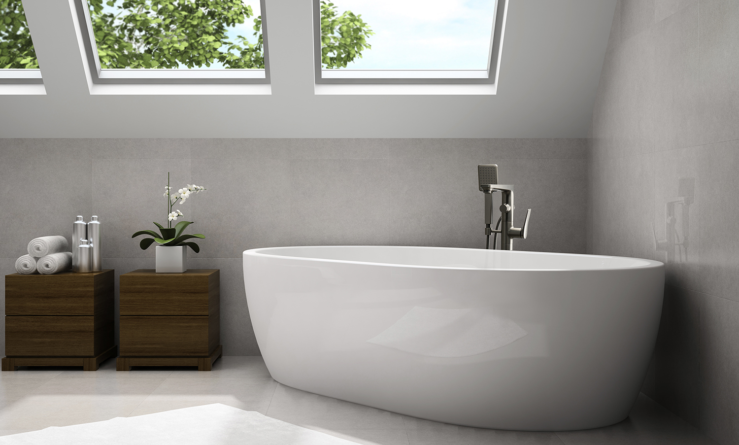 Смеситель Lemark Bronx LM3744GM для ванны, напольный