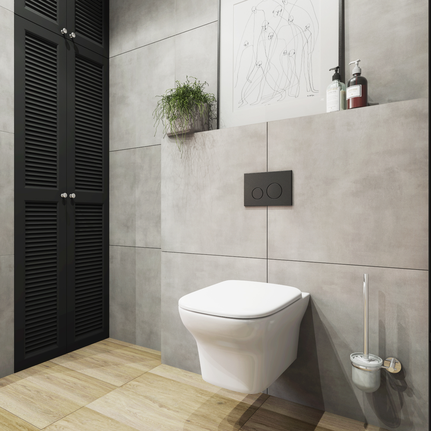 Подвесной унитаз Lavinia Boho Bristol Rimless 3305002R